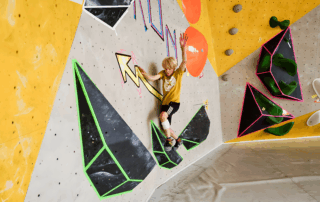 Kinderstationen Klettern und Bouldern - Mitmachen beim Family Fun Cup